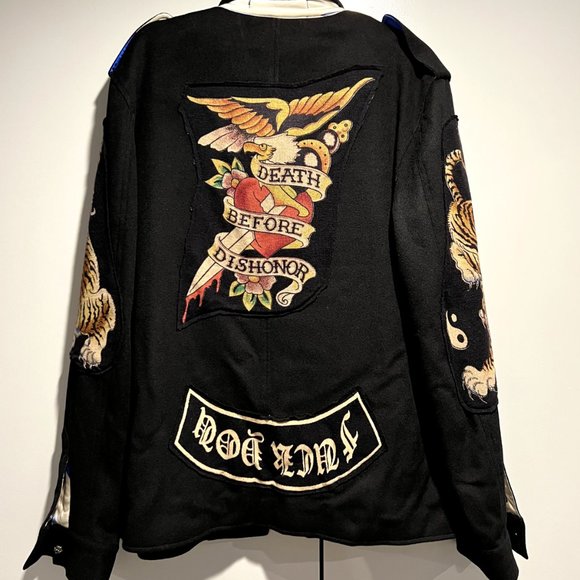 UNIQUE BRAND NEW Amal Guessous A&G PREMIUM Silk/Wool/Cashmere Jacket (M) *RARE* - Picture 1 of 12